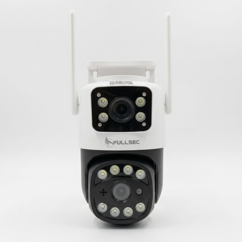 Câmera IP Wi-Fi Dupla Lente PTZ com Auto Tracking Fullsec
