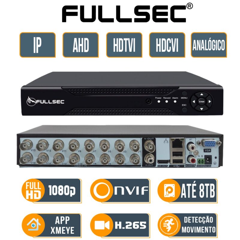 1279-720p Kit CFTV Fullsec 1279-720p
