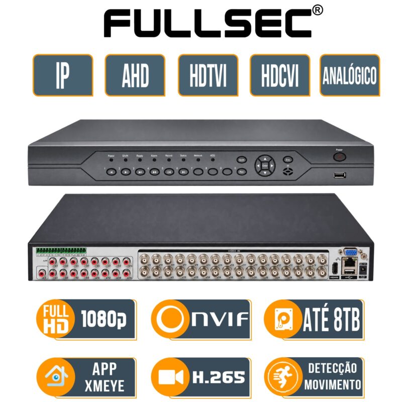 1344-720p Kit CFTV Fullsec 1344-720p