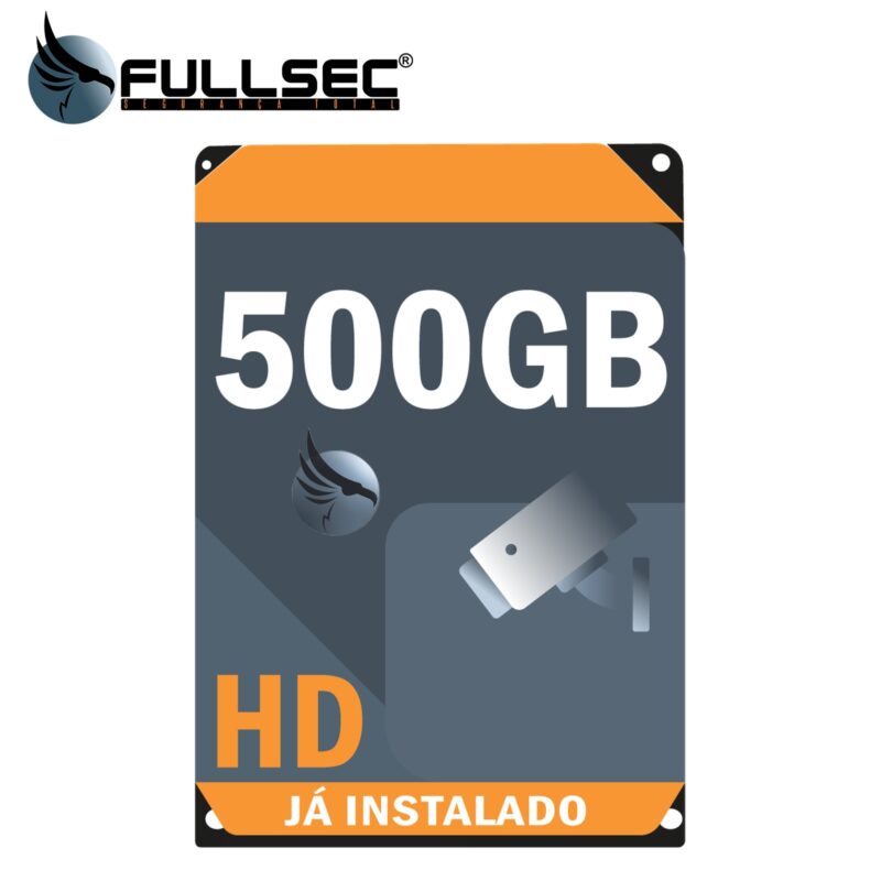 HD-500GB Kit CFTV Fullsec HD-500GB