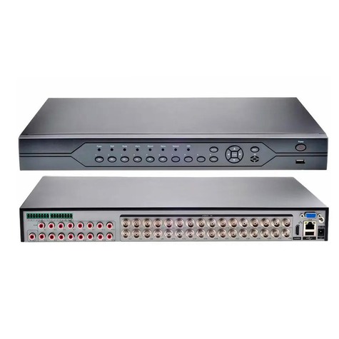 DVR 32 canais híbrido XVR Fullsec FS-XVR32N